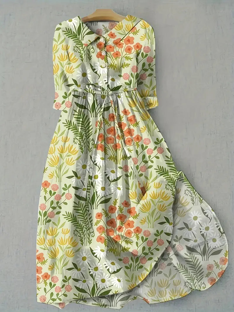 Dew – Robe fleurie élégante