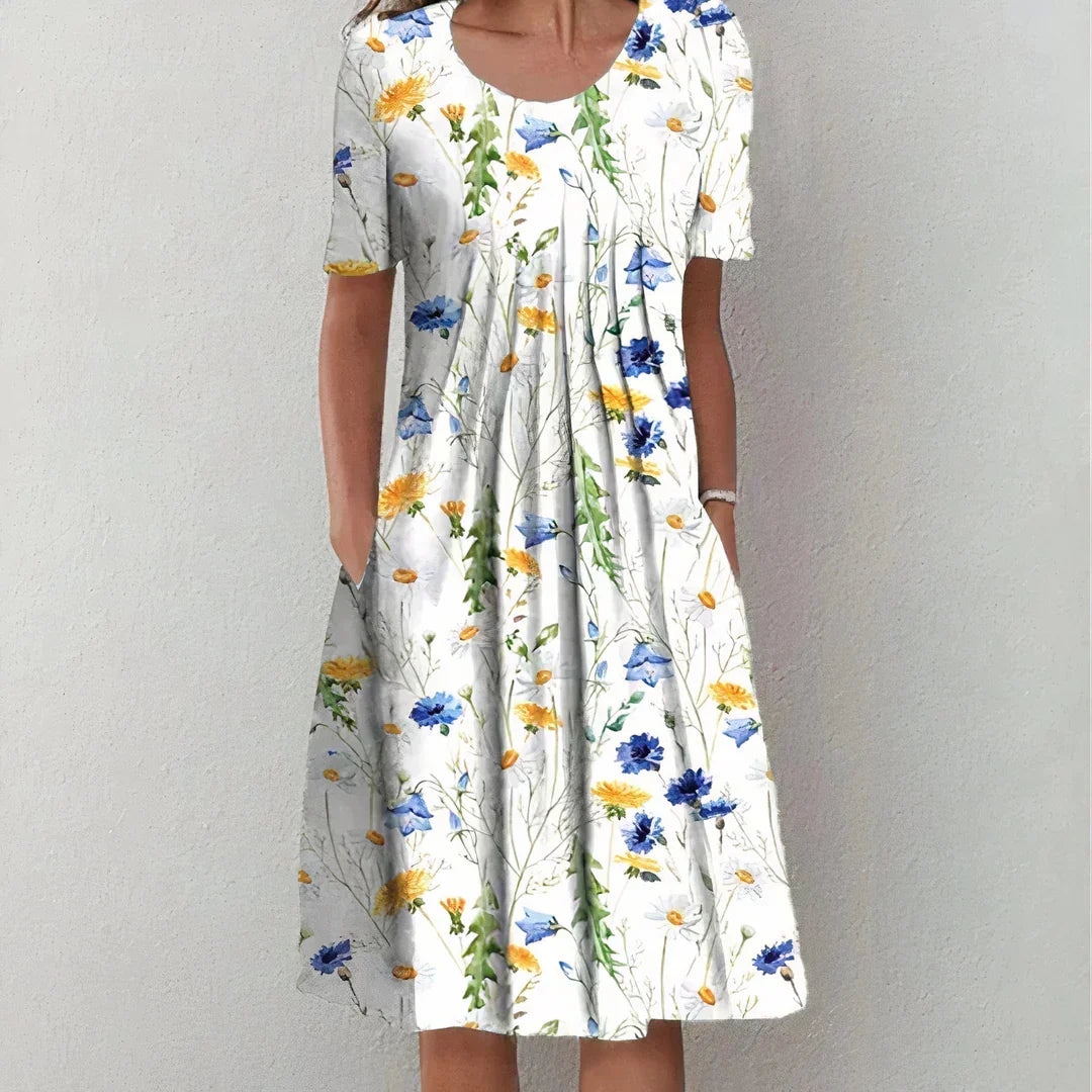 Amber - Robe Midi Élégante