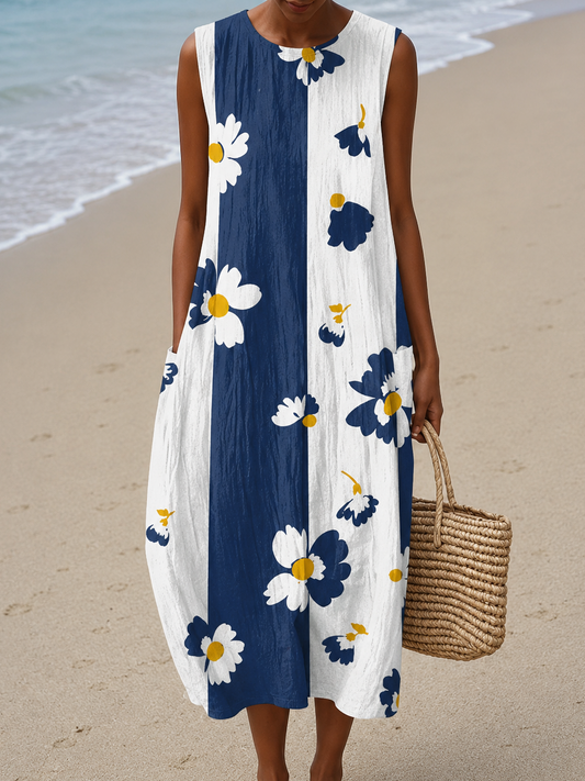 Robe d'Été Sans Manches