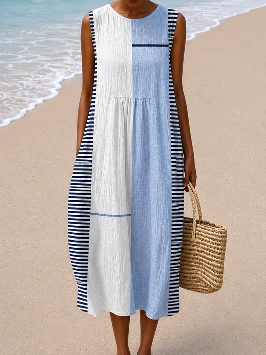 Robe d'Été Sans Manches