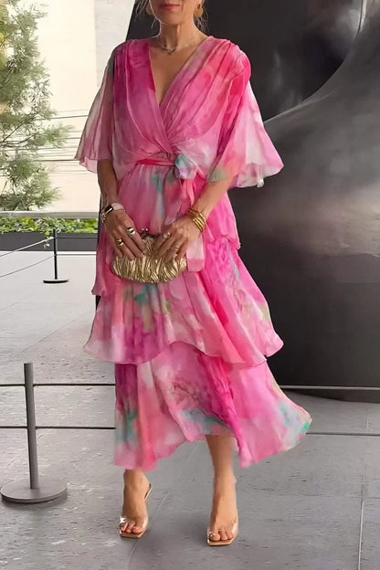 Casar – Robe en georgette élégante