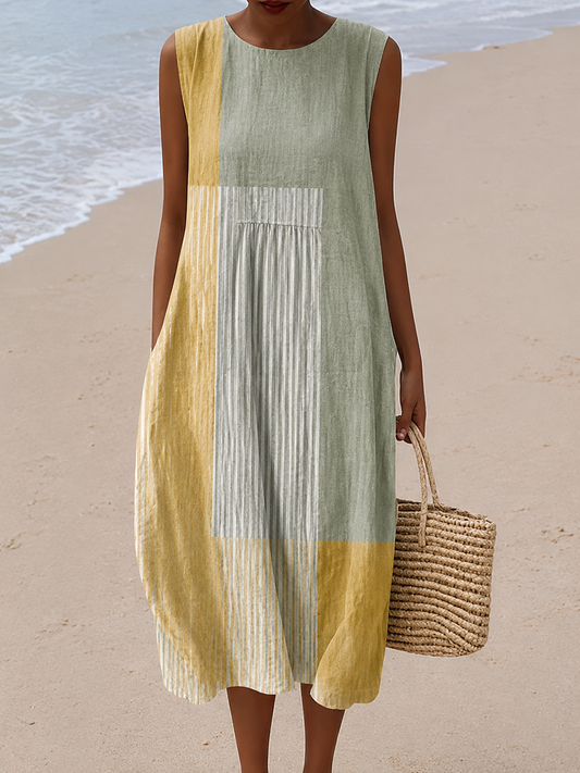 Robe d'Été Sans Manches