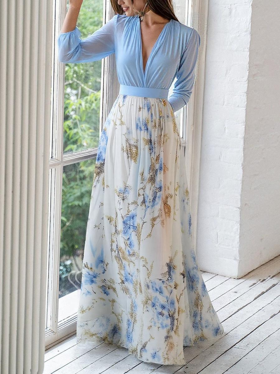 Robe Maxi Fleurie Pénélope | Élégance Éternelle de Maison Evora
