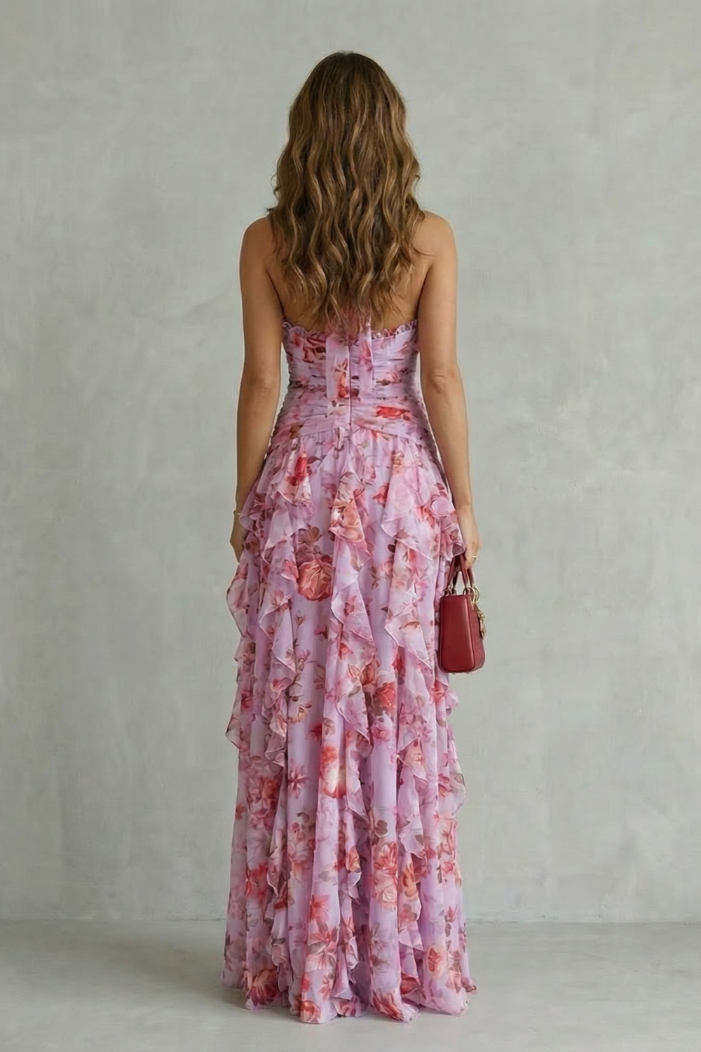 Robe Longue Élégante à Col Halter