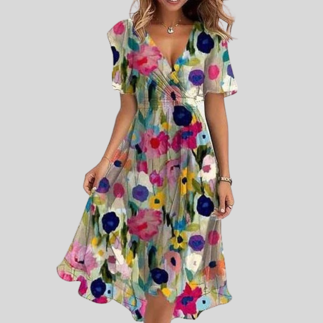 Oriana – Robe d'été Élégante