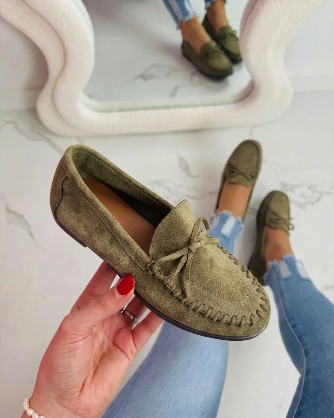 Green Billy Ankle Boots