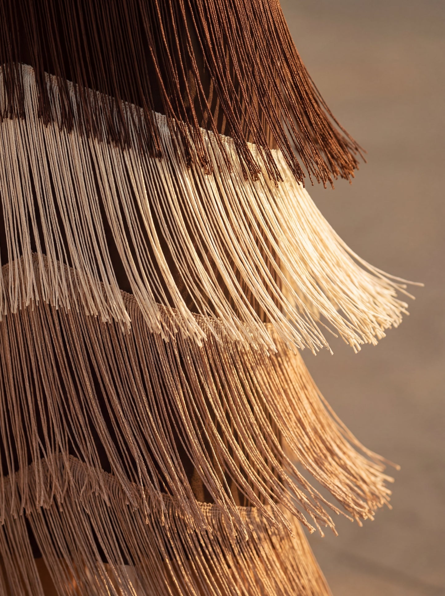 Robe Évasée en Franges Élégantes