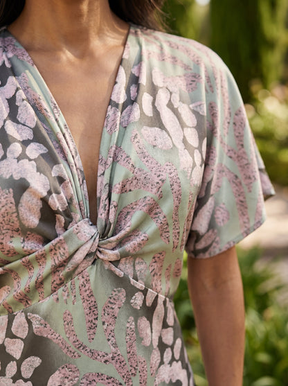 Robe Élégante en Tissu Arrayán - Maison EVORA