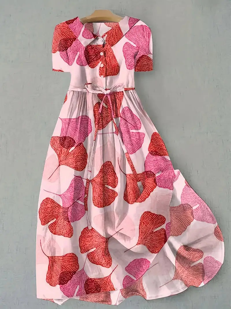 Fiona – Robe évasée fleurie