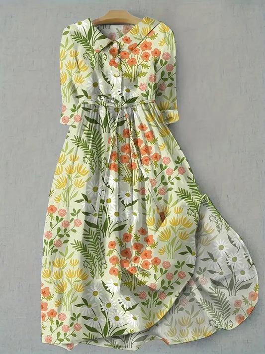 Dew – Robe fleurie élégante