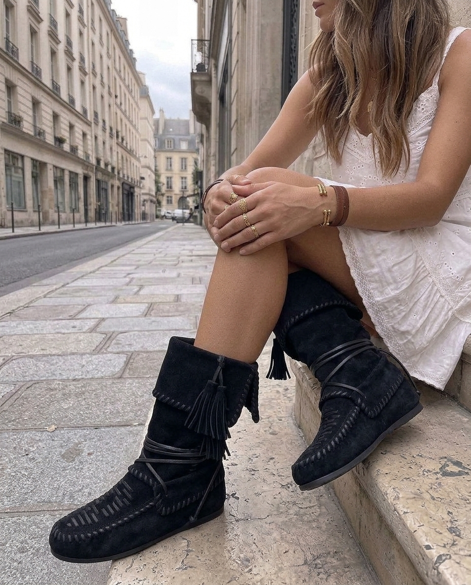 Ibiza Noir Boots