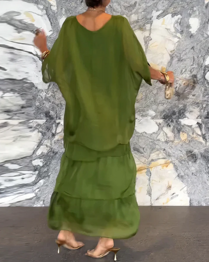 Lara – Élégante robe longue et fluide