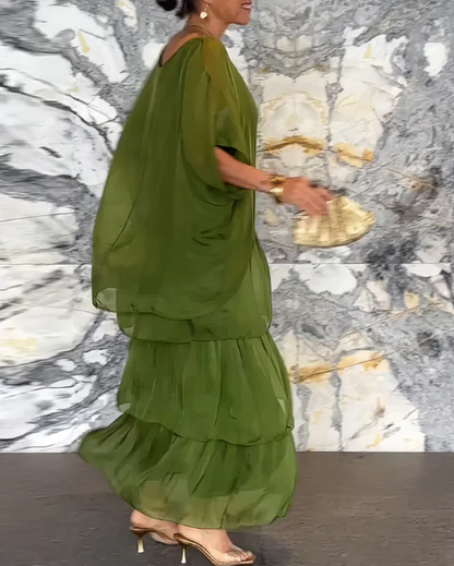 Lara – Élégante robe longue et fluide