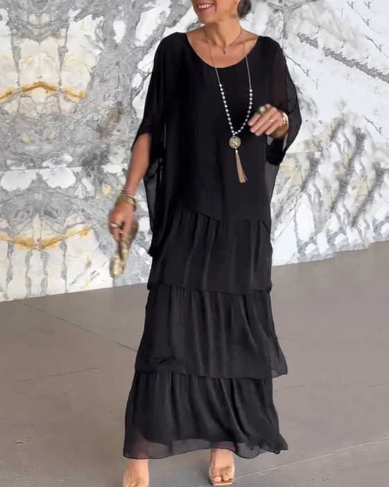 Lara – Élégante robe longue et fluide