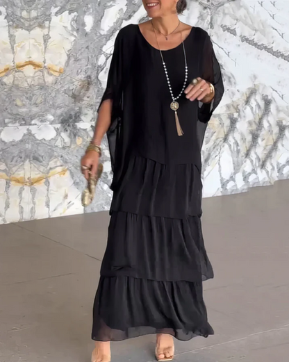 Lara – Élégante robe longue et fluide