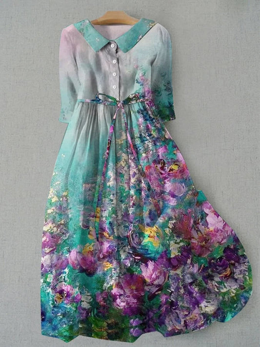 Tessa – Robe évasée fleurie