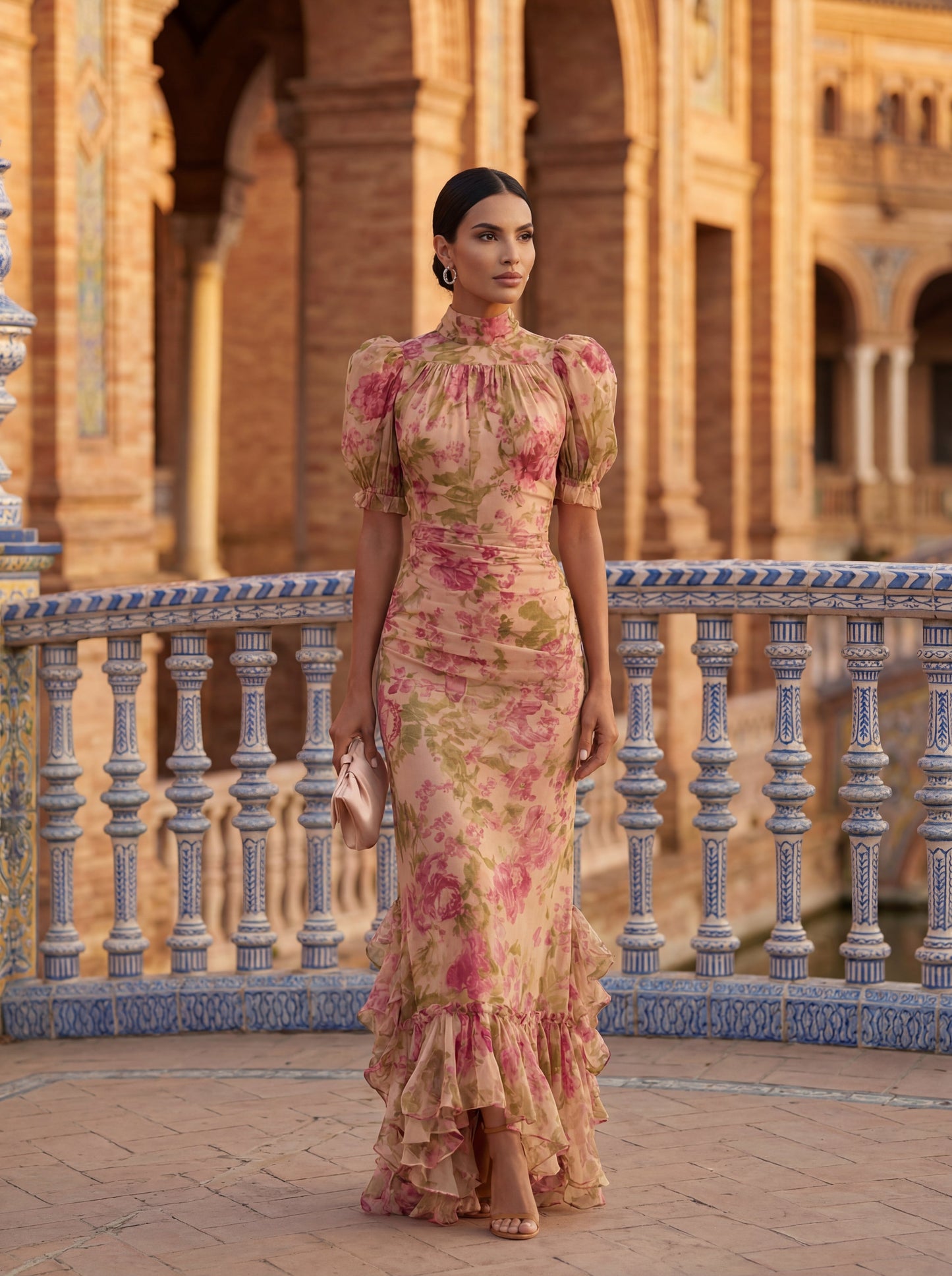 Robe Élégante Rosario en Soie