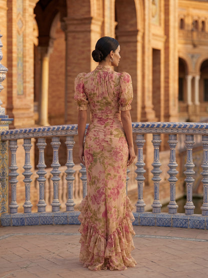 Robe Élégante Rosario en Soie