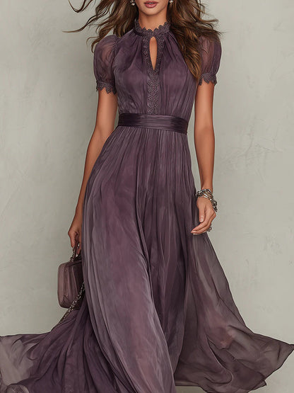 Robe Longue Flavia en Tissu Luxueux - Élégance Inégalée chez Maison EVORA