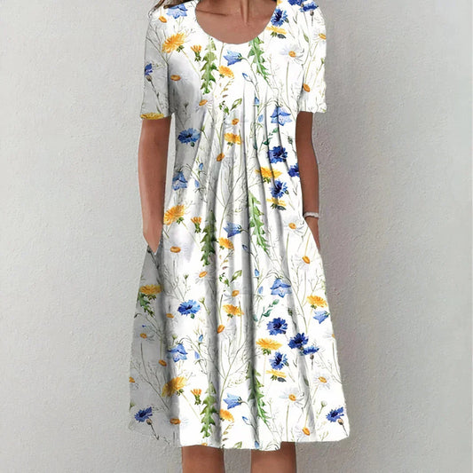 Amber - Robe Midi Élégante
