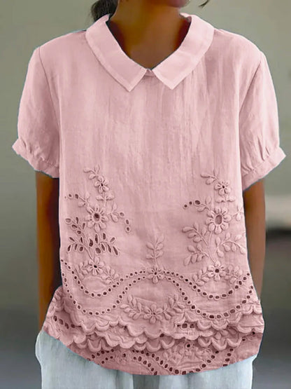 Lily | Embroidered Shirt
