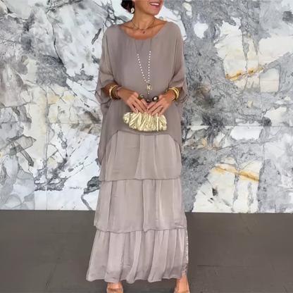 Lara – Élégante robe longue et fluide